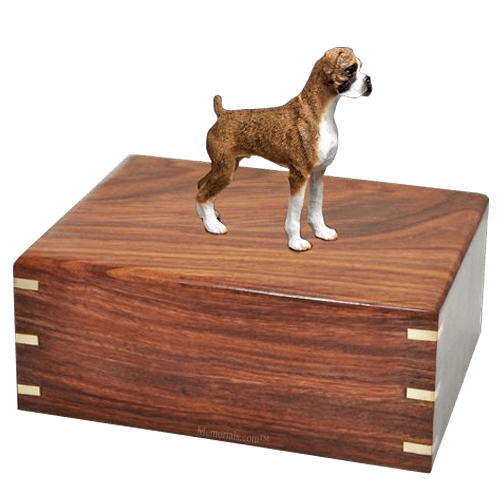 Brindle Boxer X-Large Doggy Urn